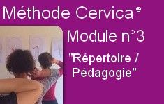 31c cycle Cervica stage 3 : répertoire et pédagogie